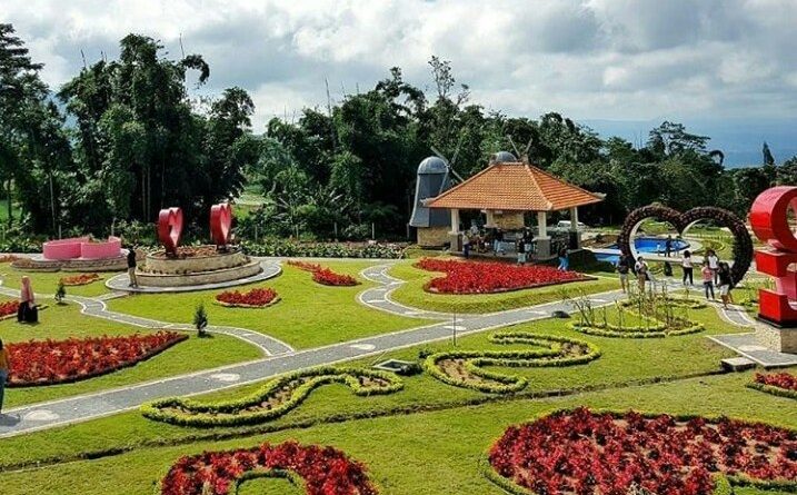 Wisata Menikmati Semerbak Bunga di The Blooms Garden Bali