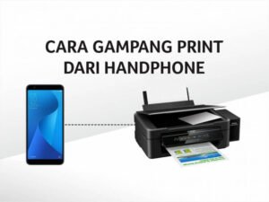 Cara Print dari HP