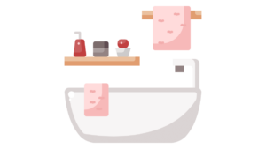 Solusi Barang Banyak di Kamar Mandi Ukuran Minimalis Agar Tetap Rapi, Tiru Caranya!