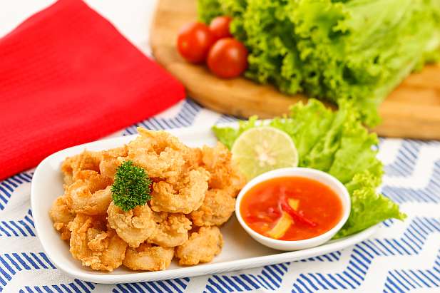 Cara Membuat Cumi Crispy Dengan Tepung Kobe