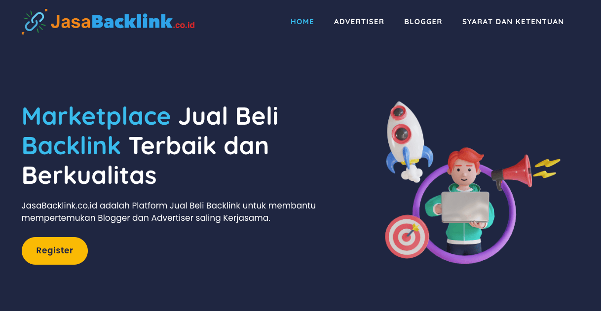 Hasilkan Uang dari Blog dengan Bergabung di Marketplace JasaBacklink.co.id