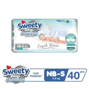 Sweety Silver NBS40: Popok Premium untuk Kesehatan Kulit Bayi