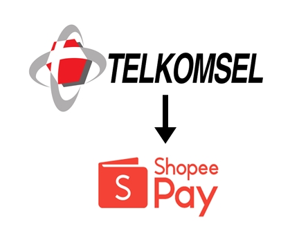 Cara Convert Pulsa Telkomsel ke ShopeePay