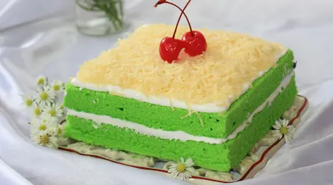 Bolu Kukus Pandan Lembut