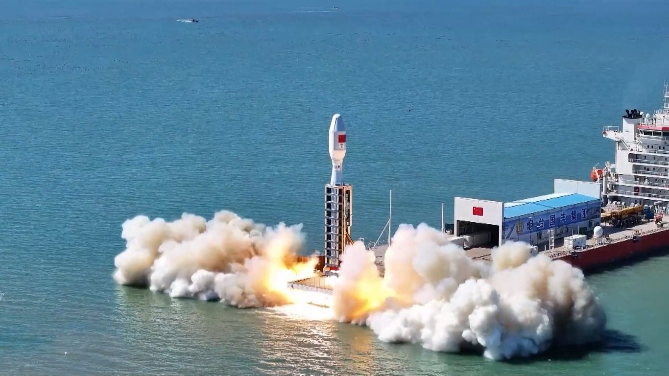 Roket Smart Dragon-3 China Luncurkan Satelit dari Laut: Terobosan Baru dalam Eksplorasi Antariksa