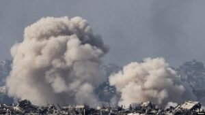 Langit Gaza Menghitam: Israel Lanjutkan Serangan, Asap Tebal Menyelimuti Harapan