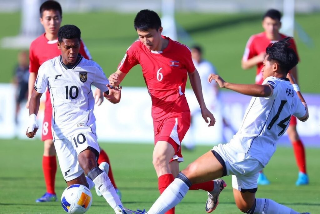 Mimpi yang Kandas: Indonesia Dibantai 6-0 oleh Korea Utara di Piala Asia U-17 2025