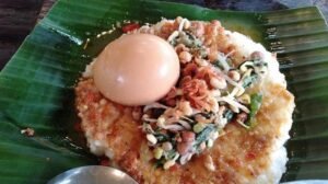 Nasi Tepeng Khas Gianyar: Kuliner Lembut Penuh Rempah dari Hati Bali