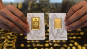 Harga Emas Meroket! Antam di Pegadaian Tembus Rp1.986.000 per Gram Hari Ini