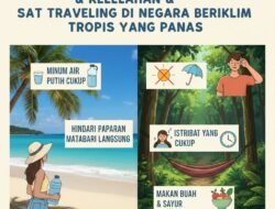 Tips Menghindari Dehidrasi dan Kelelahan Saat Traveling di Negara Beriklim Tropis yang Panas