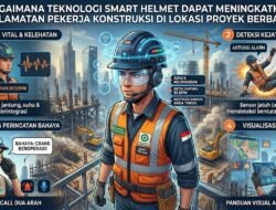 Bagaimana Teknologi Smart Helmet Dapat Meningkatkan Keselamatan Pekerja Konstruksi Di Lokasi Proyek Berbahaya