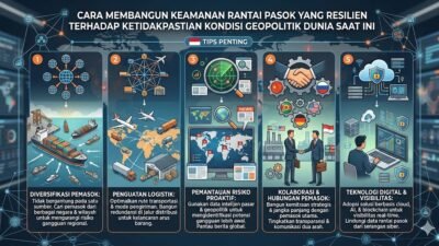 Cara Membangun Keamanan Rantai Pasok Yang Resilien Terhadap Ketidakpastian Kondisi Geopolitik Dunia Saat Ini