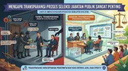 Mengapa Transparansi Proses Seleksi Jabatan Publik Sangat Penting untuk Menghindari Praktik Korupsi Politik