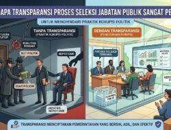 Mengapa Transparansi Proses Seleksi Jabatan Publik Sangat Penting untuk Menghindari Praktik Korupsi Politik