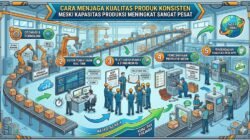 Cara Menjaga Kualitas Produk Konsisten Meski Kapasitas Produksi Mengalami Peningkatan Sangat Pesat Sekali