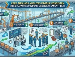 Cara Menjaga Kualitas Produk Konsisten Meski Kapasitas Produksi Mengalami Peningkatan Sangat Pesat Sekali