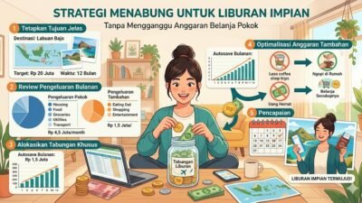 Strategi Menabung Untuk Biaya Liburan Impian Tanpa Harus Mengganggu Anggaran Belanja Pokok
